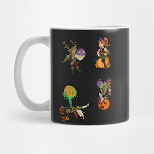 Halloween Mini Stickers Mug